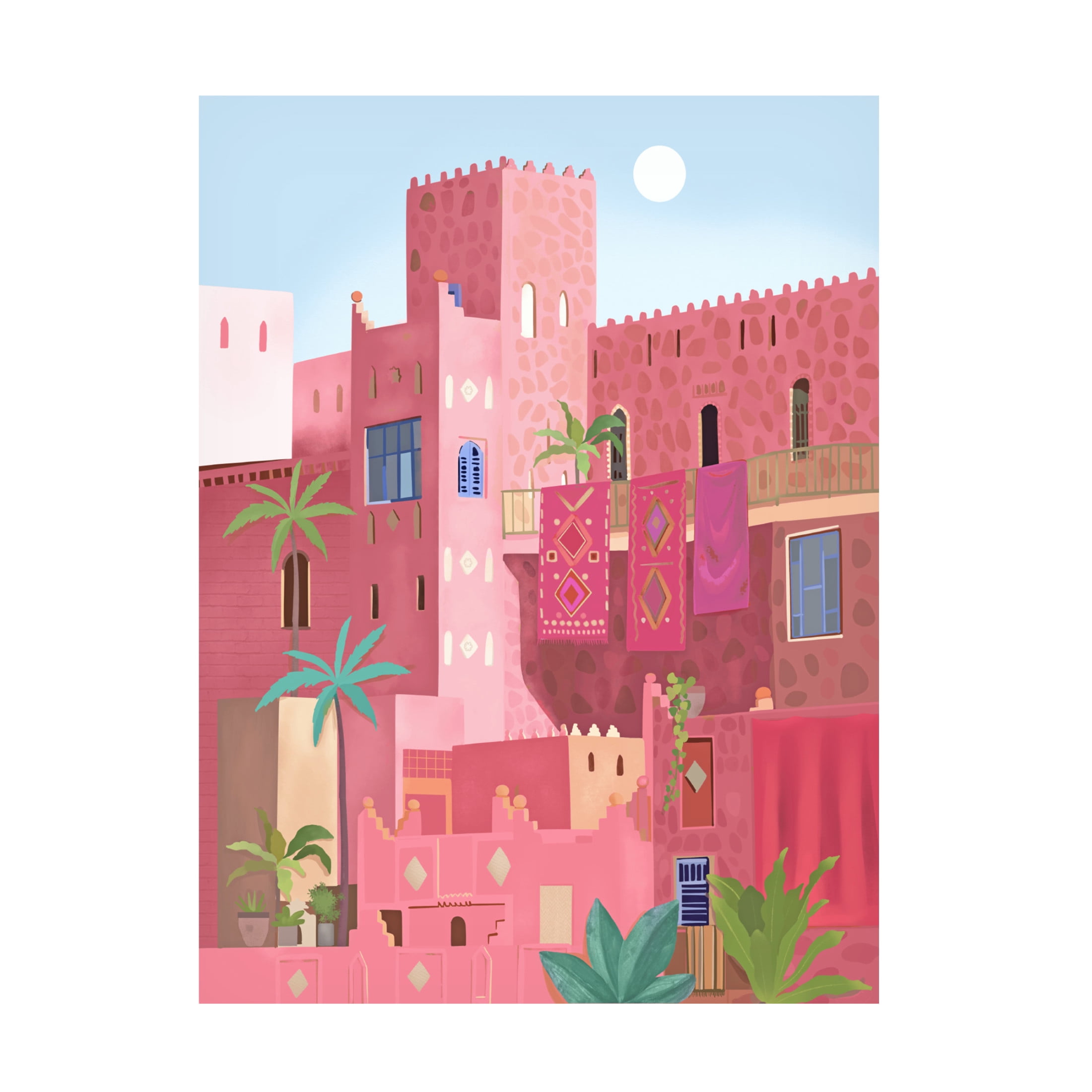Trademark Fine Art Petra Lizde Kashbah Canvas Wall Art