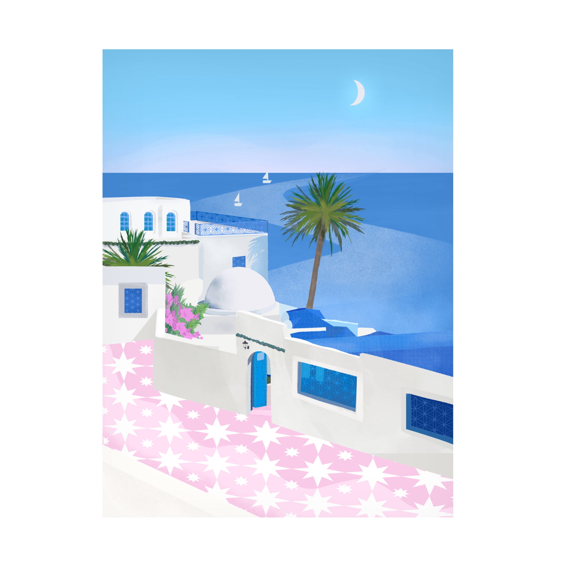 Trademark Fine Art Petra Lizde Tunis Canvas Wall Art