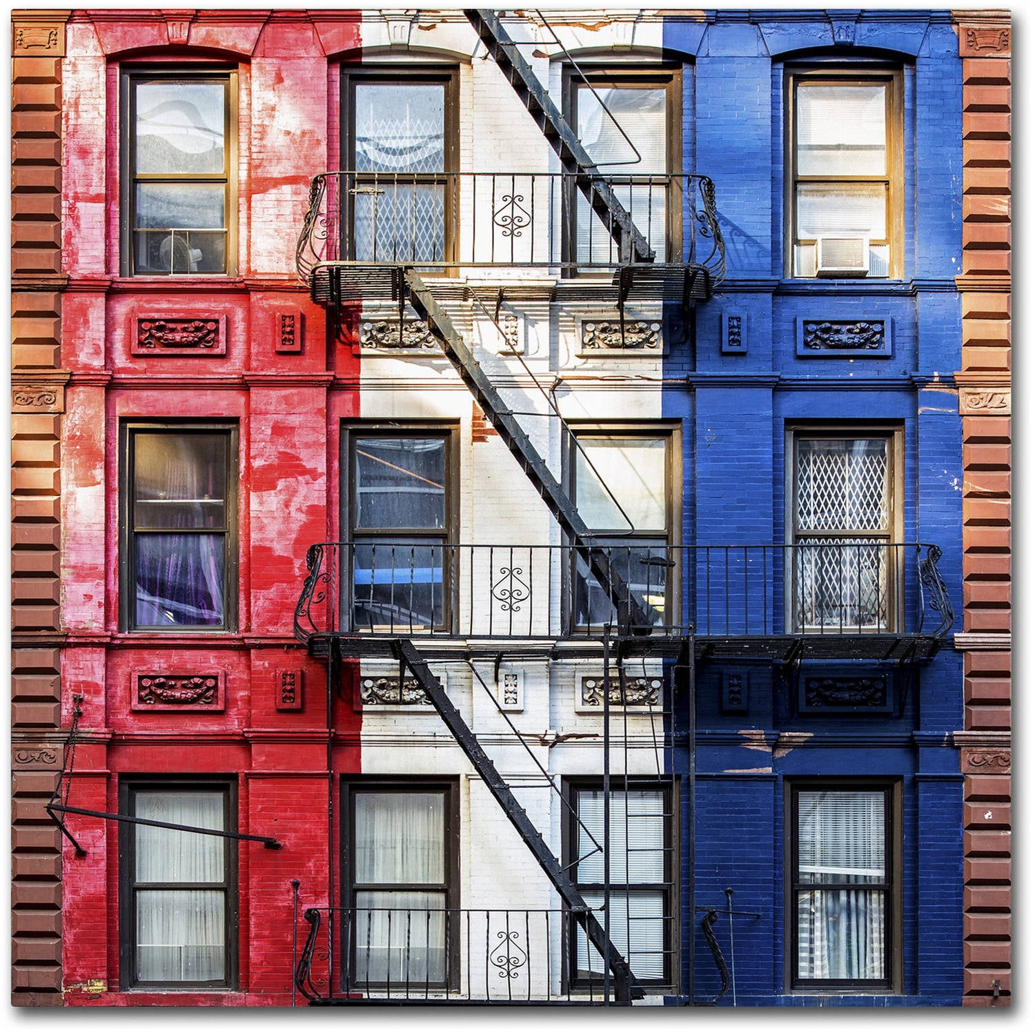 Trademark Fine Art Philippe Hugonnard ' Colors' 14" x 14" Canvas Stretched Art Print (190836121007)