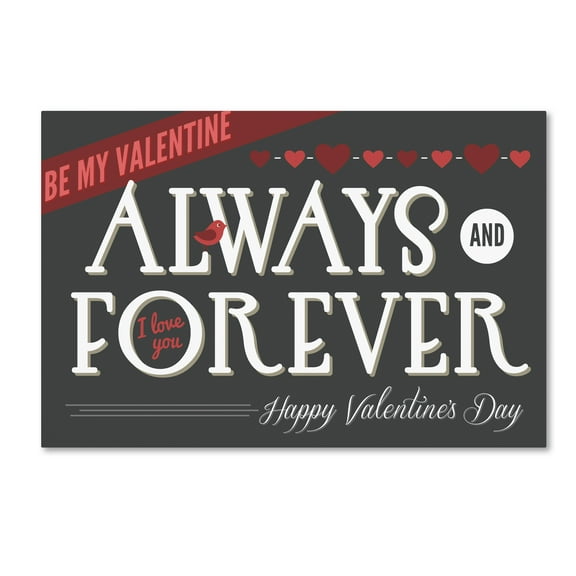 Trademark Fine Art 'Phrase 2' Canvas Art by Lantern Press