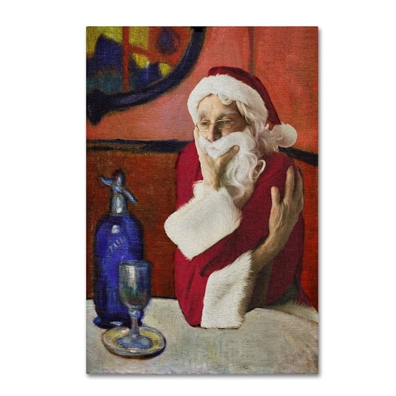 Trademark Fine Art 'Picasso-The Absinth Drinker' Canvas Art by Ed Wheeler