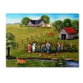 thumbnail image 1 of Trademark Fine Art 'Pickin' Canvas Art by Arie Reinhardt Taylor, 1 of 3