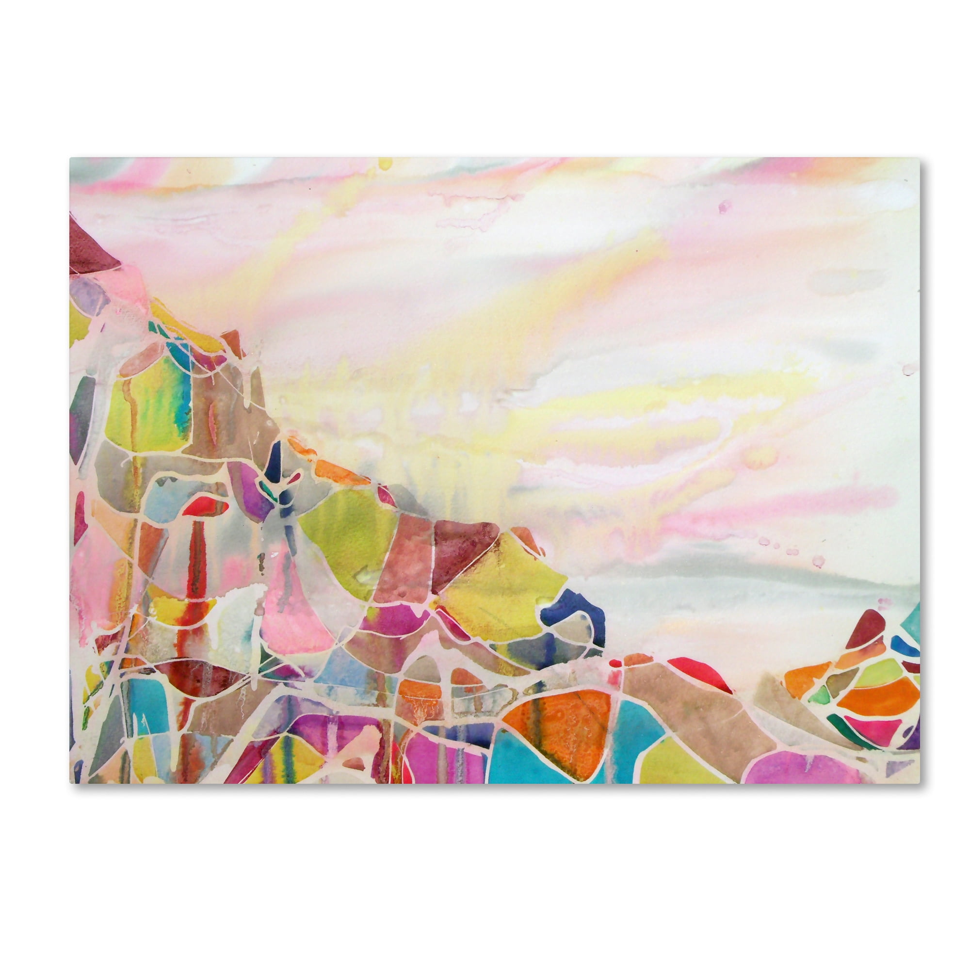 Lauren Moss 'Pico Bolivar' Canvas Art 18 x 24