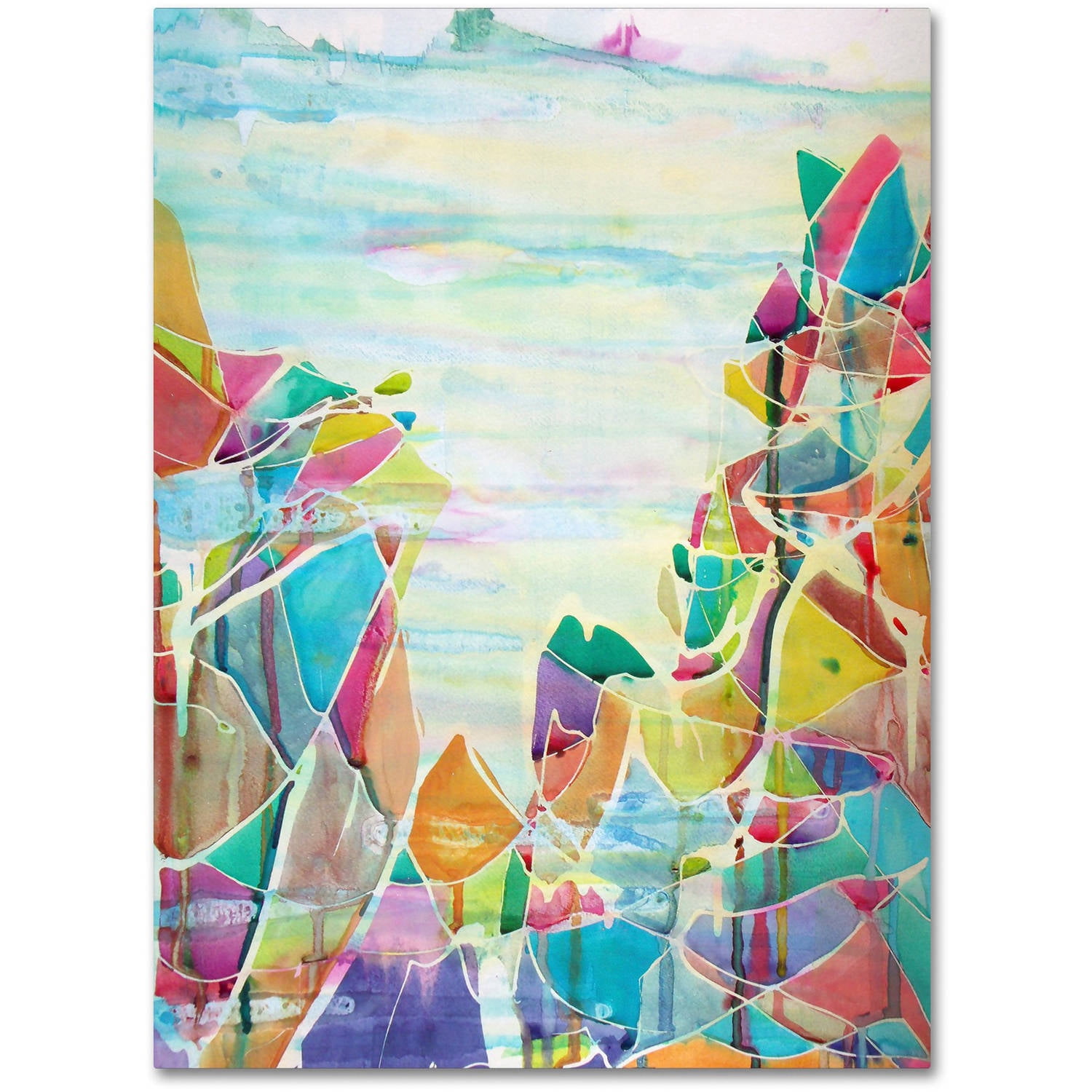Lauren Moss 'Pico de Orizaba' Canvas Wall Art 35 x 47 Inches