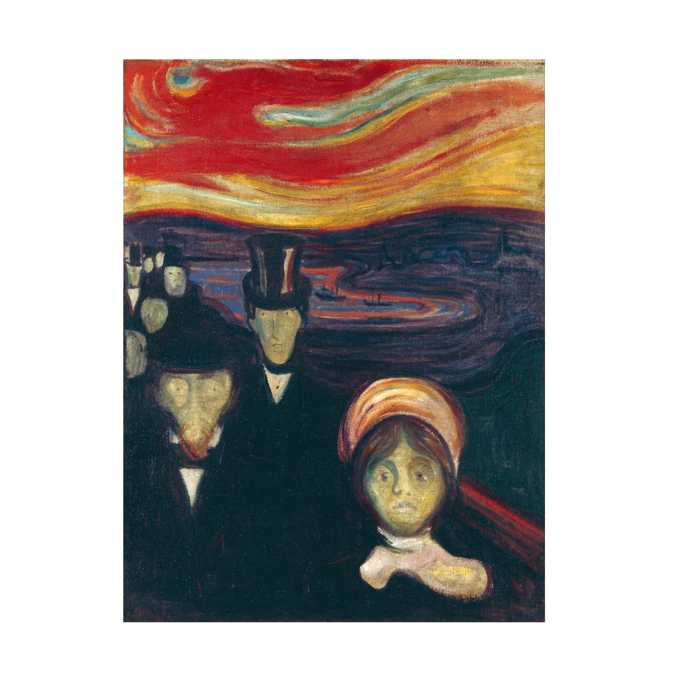 Trademark Fine Art Pictufy Anxiety Canvas Wall Art