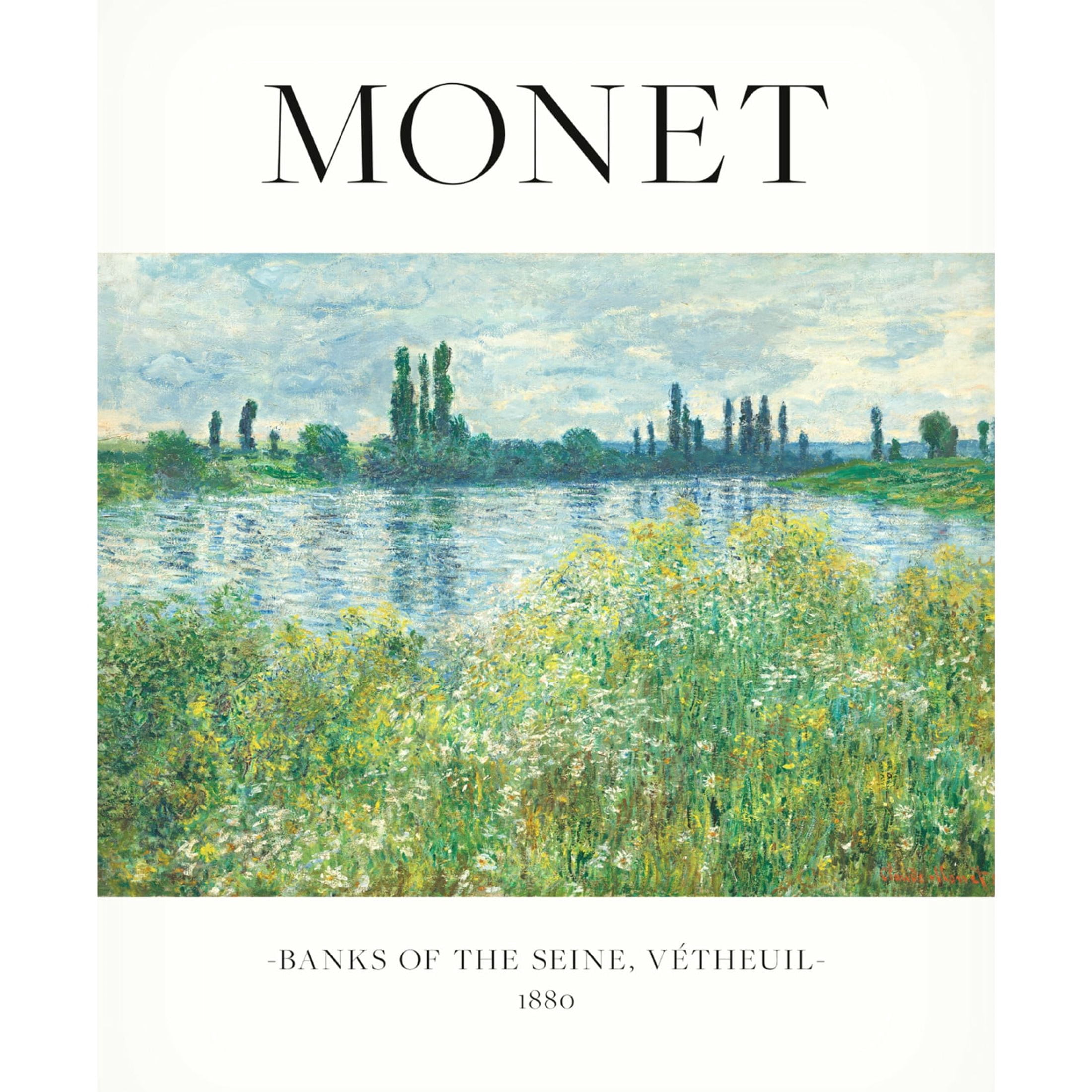 Trademark Fine Art Pictufy  Banks Of The Seine Canvas Wall Art