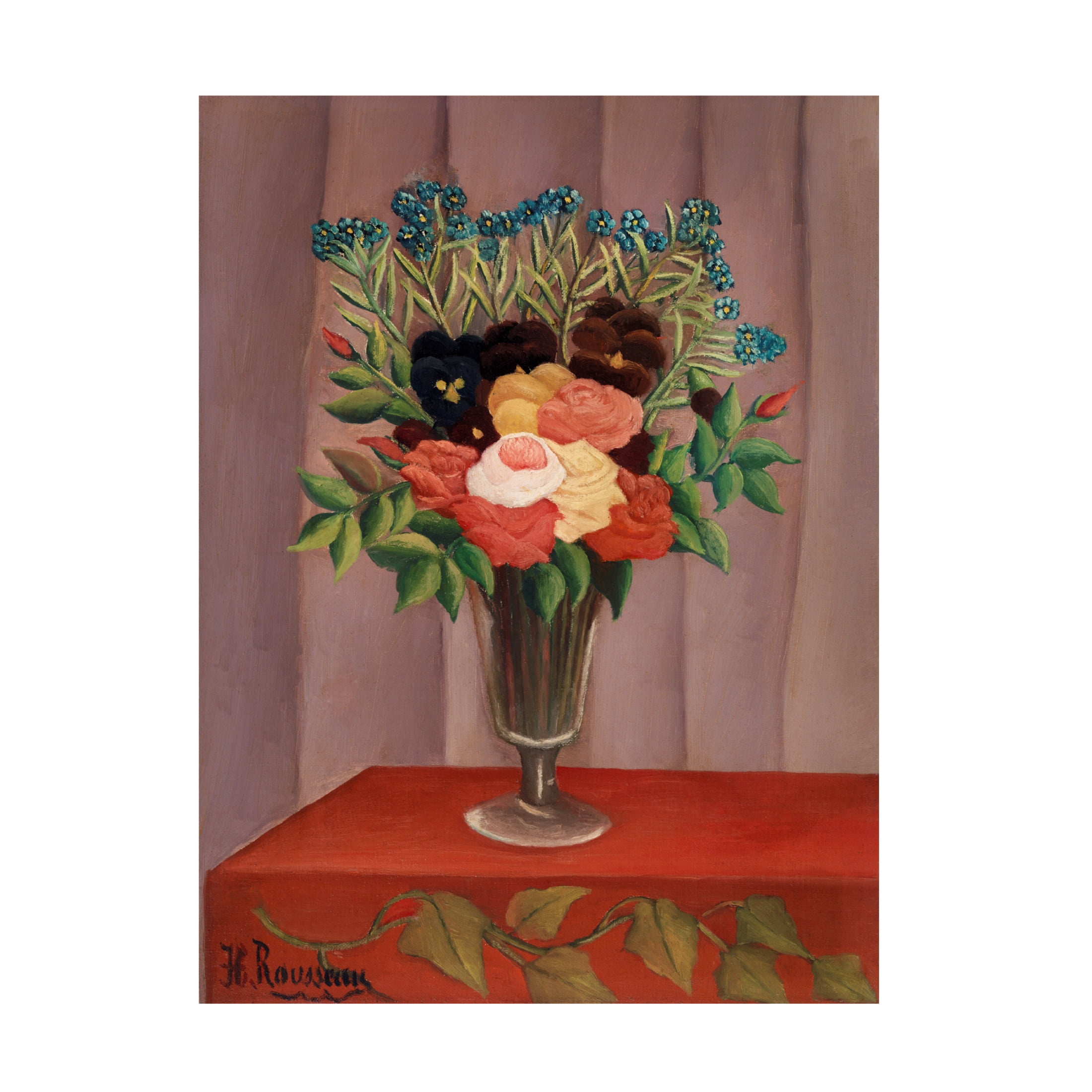 Trademark Fine Art Pictufy Bouquet De Fleurs 1910 Canvas Wall Art