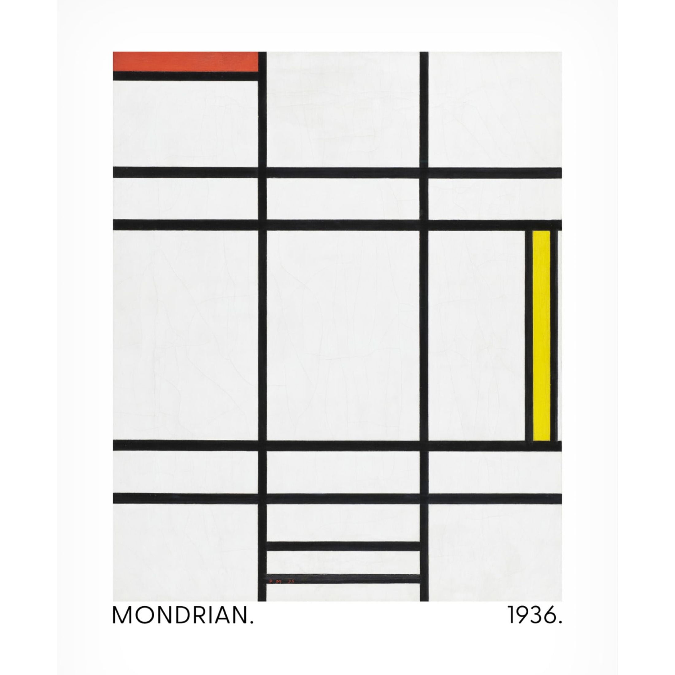 Trademark Fine Art Pictufy Composition 1936 Canvas Wall Art