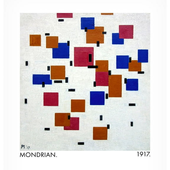 Trademark Fine Art Pictufy Composition in colour A 1917 Canvas Wall Art