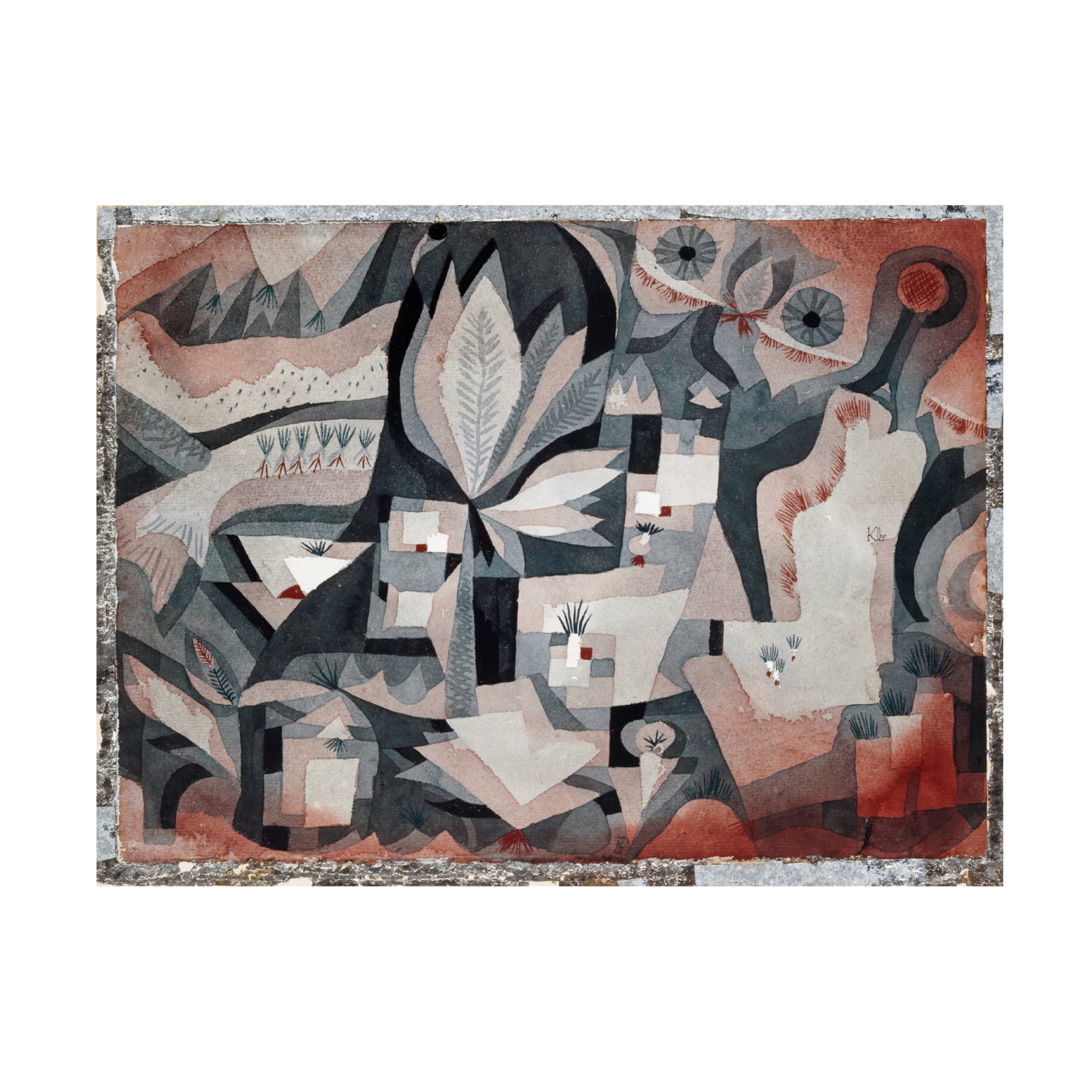 Trademark Fine Art Pictufy Dry Cooler Garden 1921 Canvas Wall Art