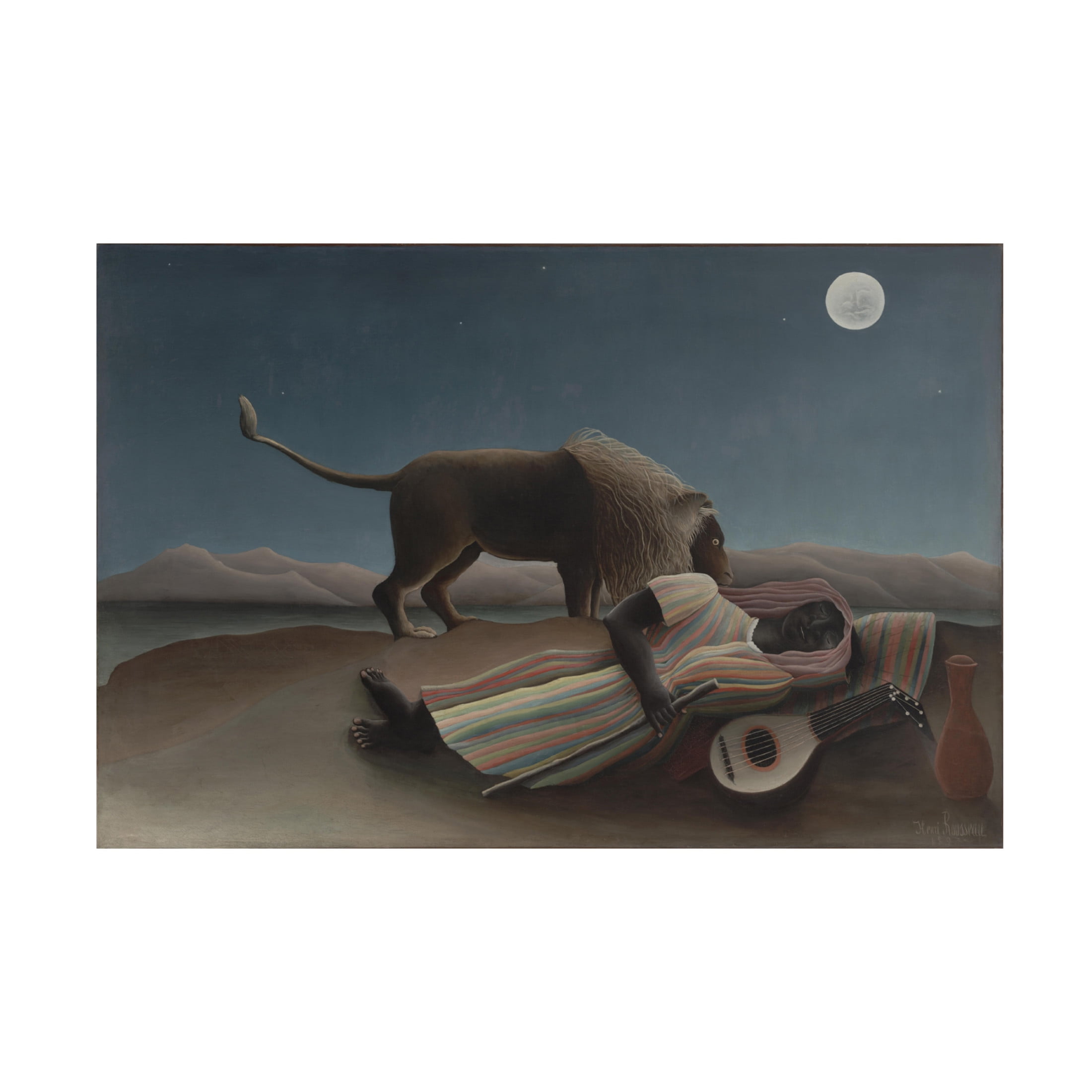 Trademark Fine Art Pictufy La BohAcmienne endormie 1897 Canvas Wall Art