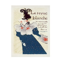 Trademark Fine Art Pictufy La Revue Blanche 1897 Canvas Wall Art
