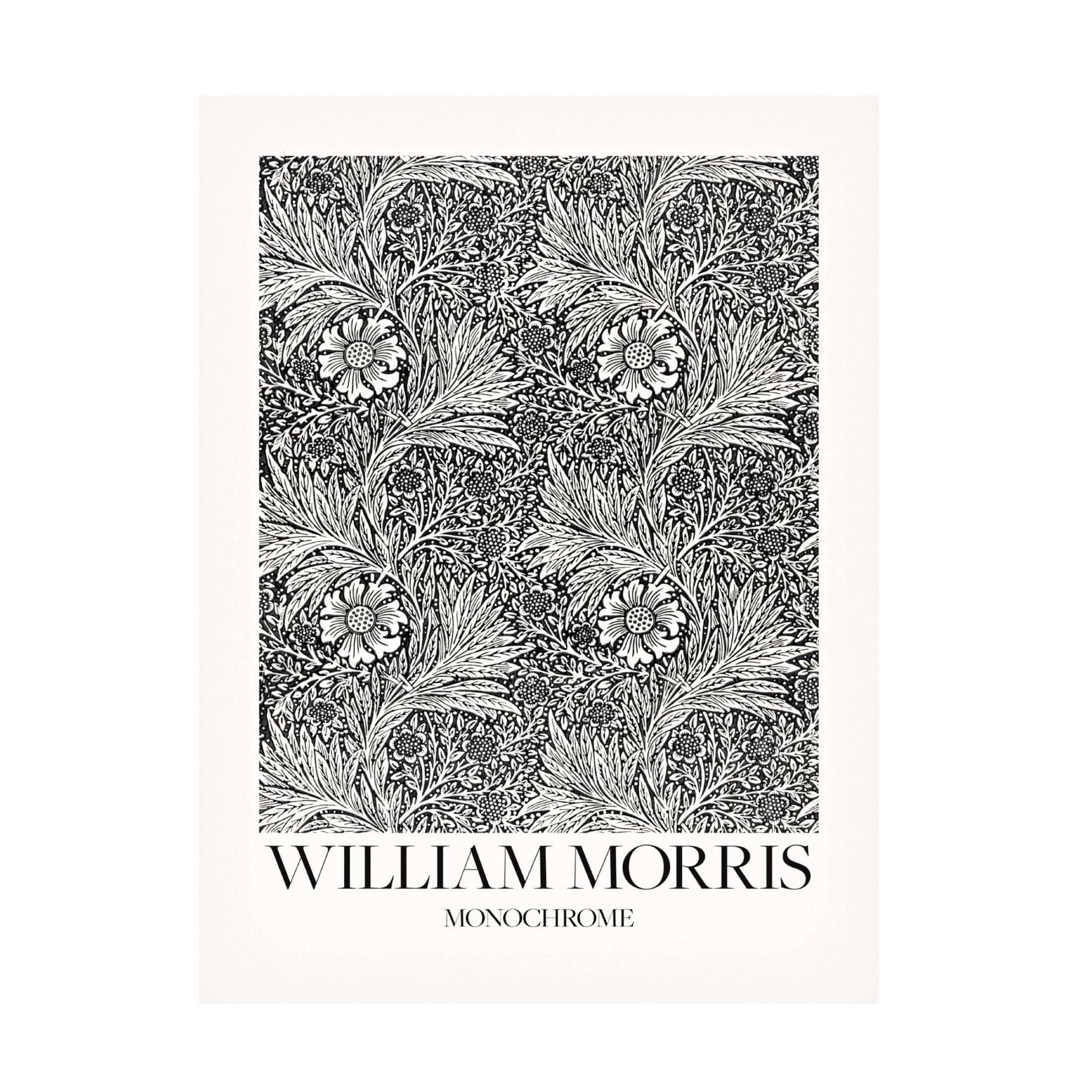 Trademark Fine Art Pictufy Marigold Monochrome Canvas Wall Art