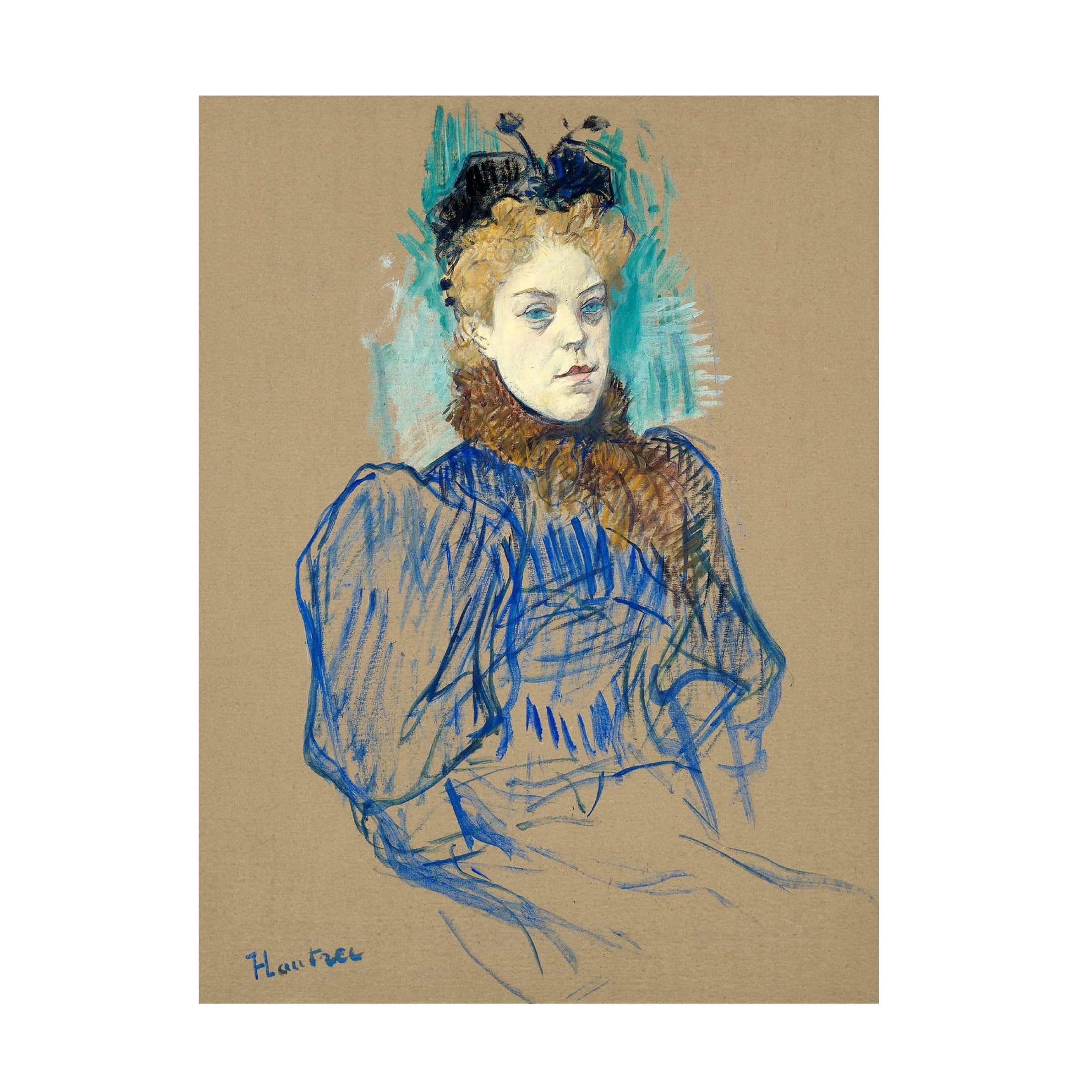 Trademark Fine Art Pictufy   May Milton Portrait 1895 Canvas Wall Art