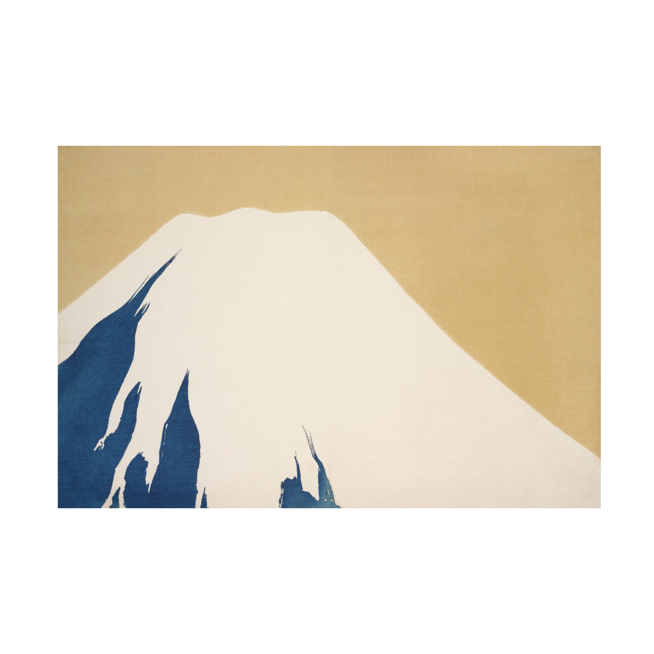 Trademark Fine Art Pictufy  Mount Fuji From Momoyogusa Canvas Wall Art