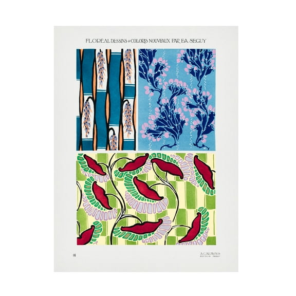 Trademark Fine Art Pictufy Pattern 016 Canvas Wall Art