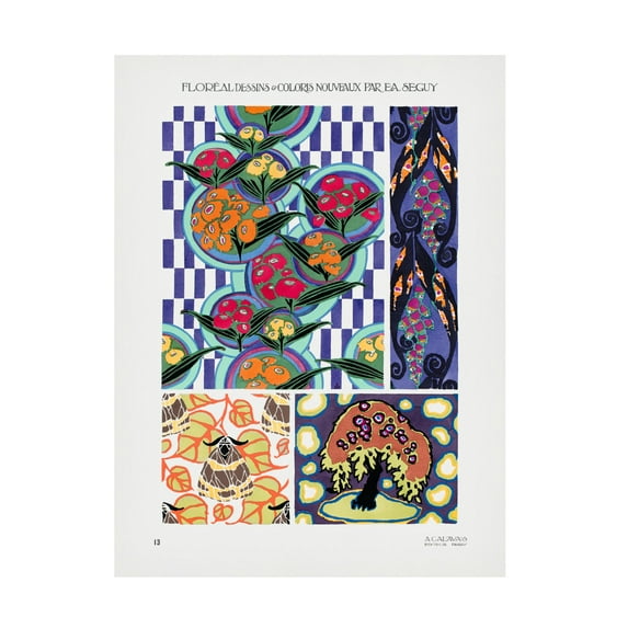 Trademark Fine Art Pictufy Pattern 13 Canvas Wall Art