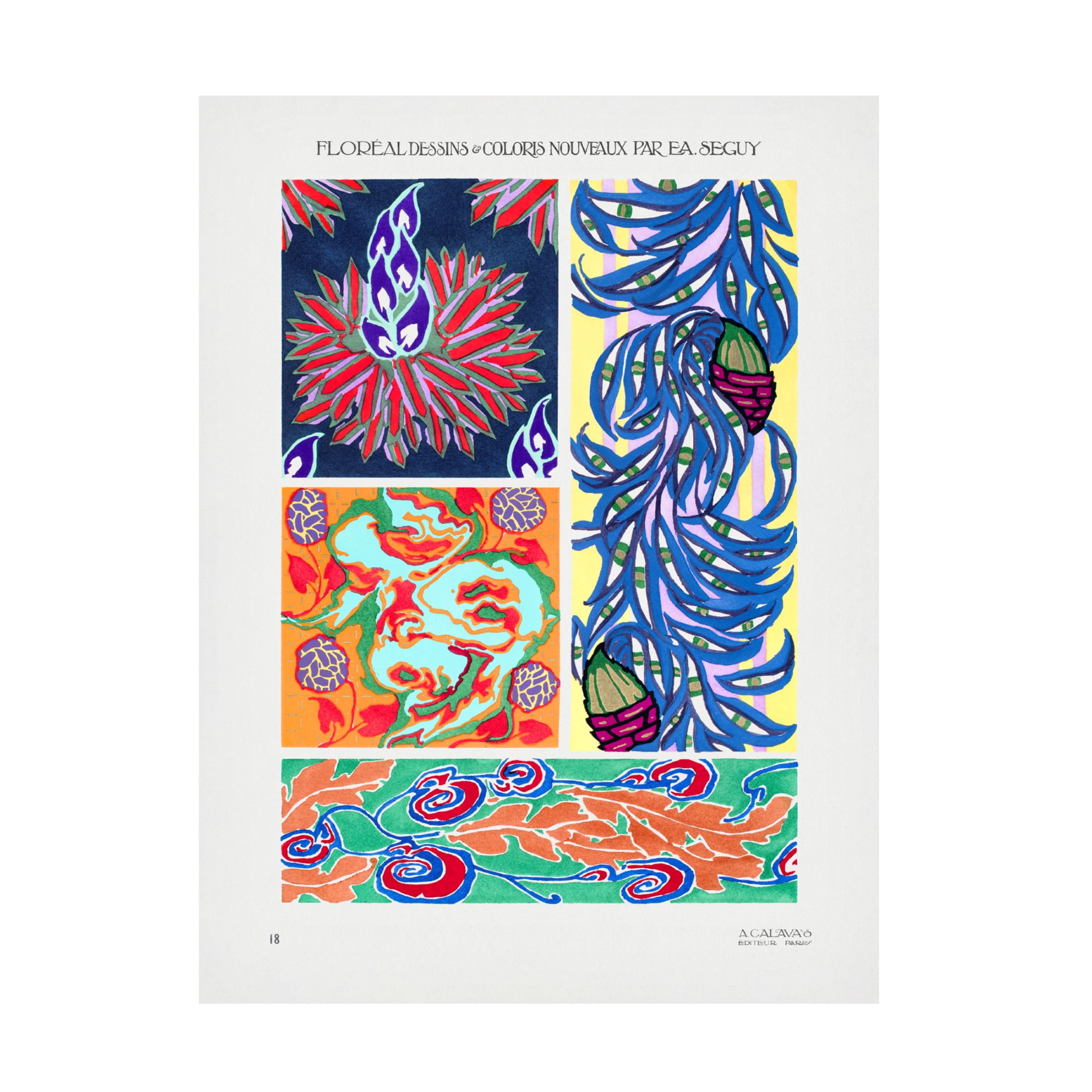 Trademark Fine Art Pictufy Pattern 18 Canvas Wall Art