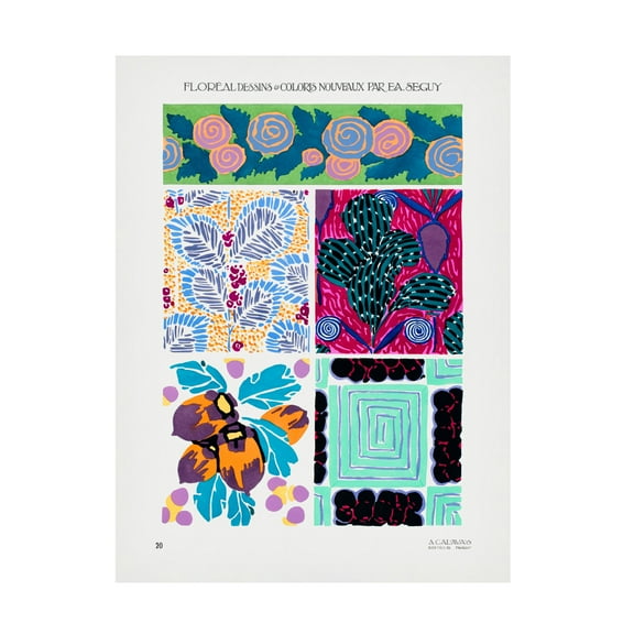 Trademark Fine Art Pictufy   Pattern 20 Canvas Wall Art