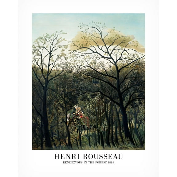 Trademark Fine Art Pictufy Rendezvous In The Forest Canvas Wall Art