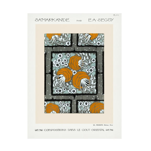 Trademark Fine Art Pictufy   Samarkande 1 Canvas Wall Art