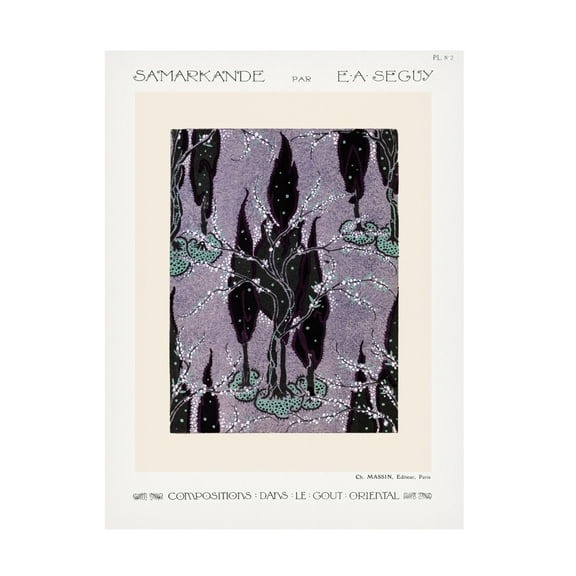 Trademark Fine Art Pictufy Samarkande 2 Canvas Wall Art