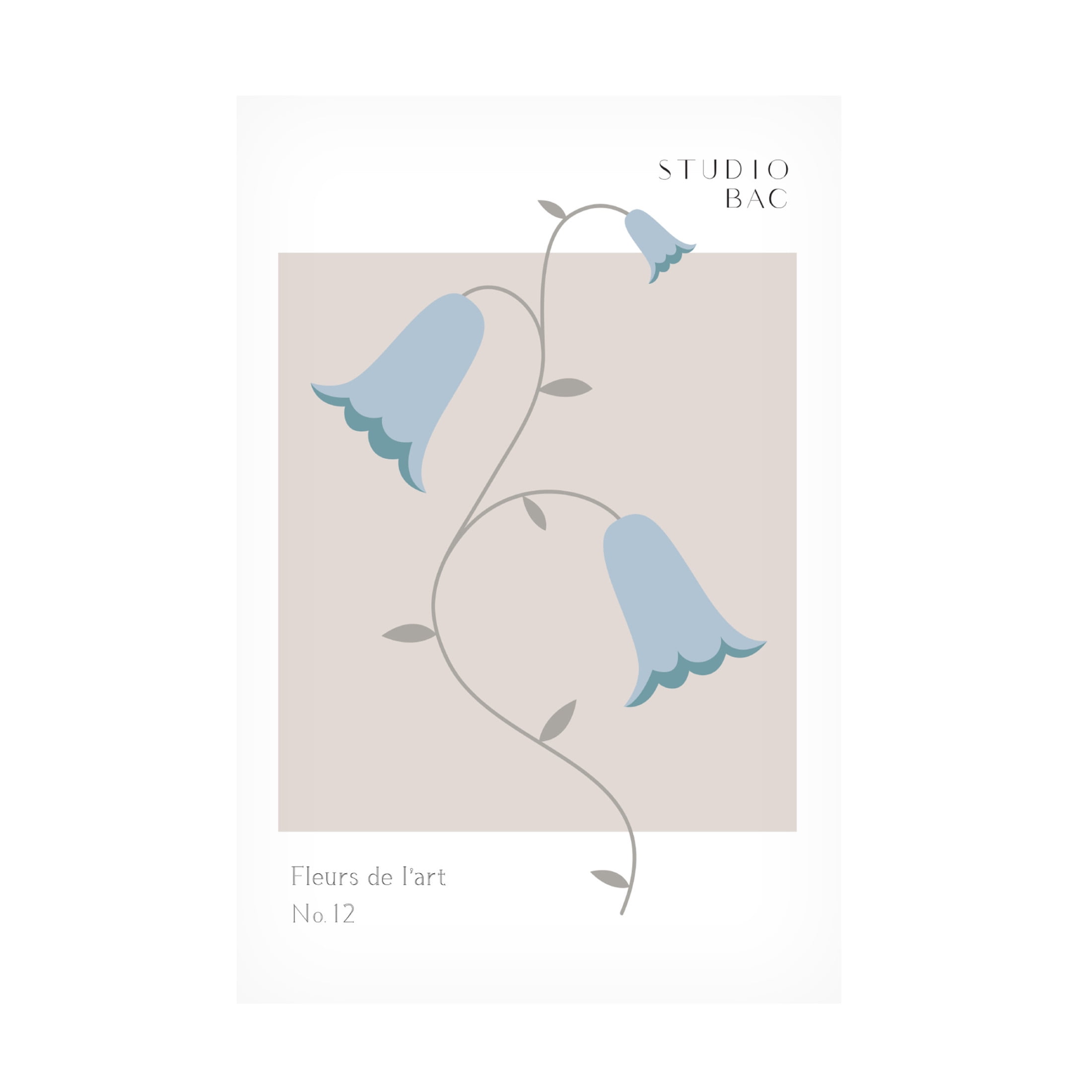 Trademark Fine Art Pictufy Studio Bluebells Studio Bac Canvas Wall Art