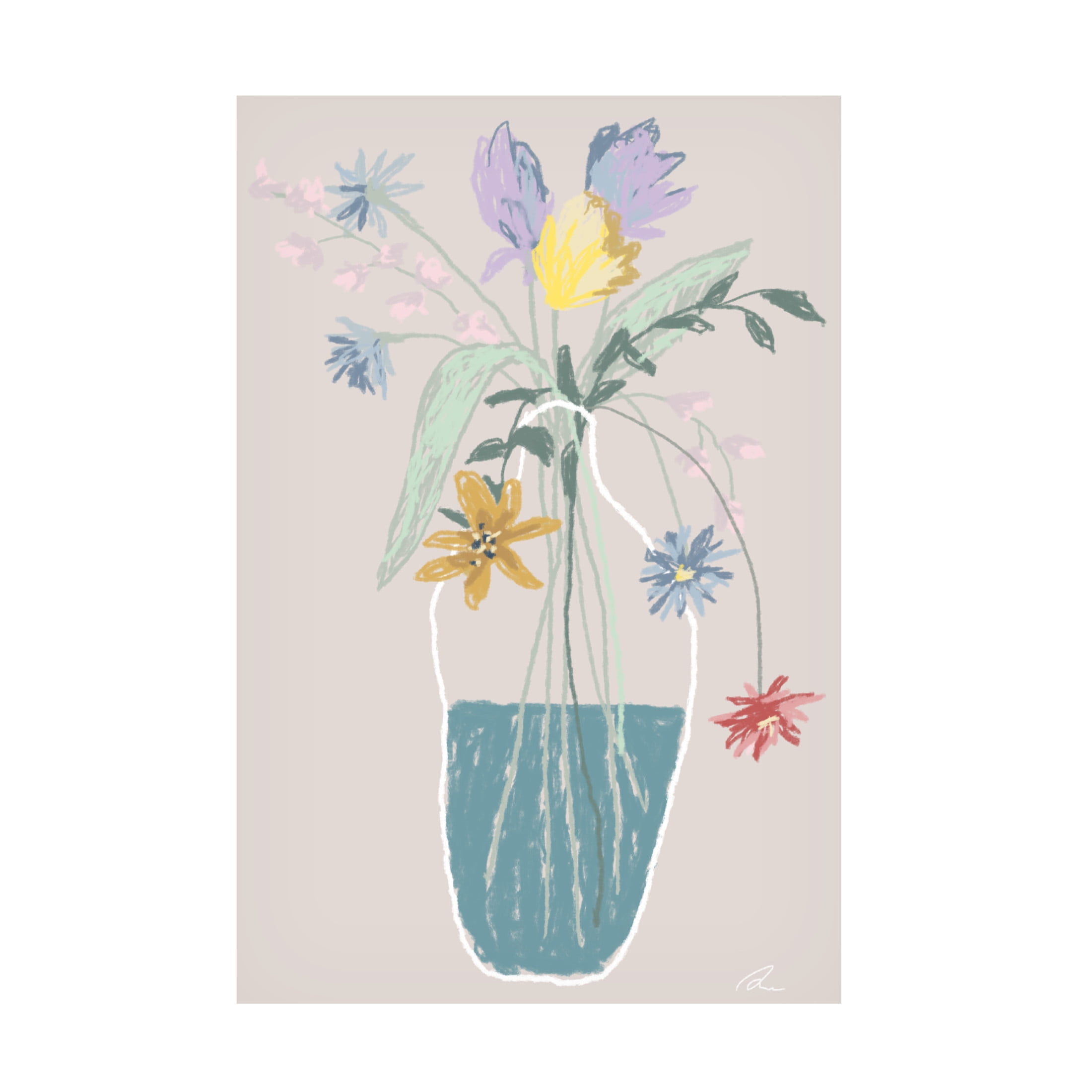 Trademark Fine Art Pictufy Studio Flower Bouquet Canvas Wall Art