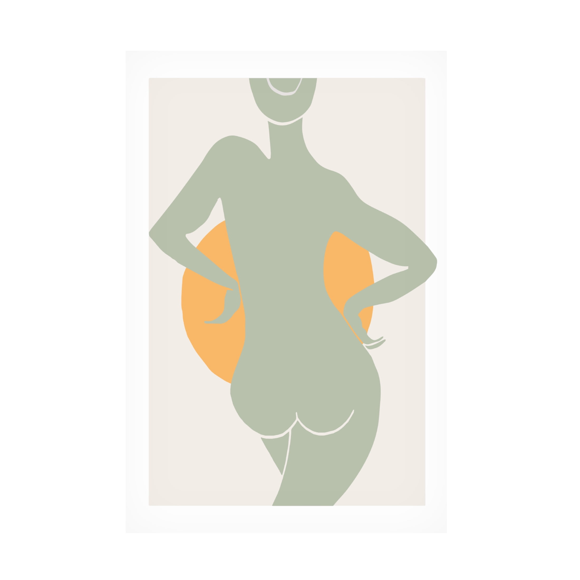 Trademark Fine Art Pictufy Studio II Green Woman Canvas Wall Art