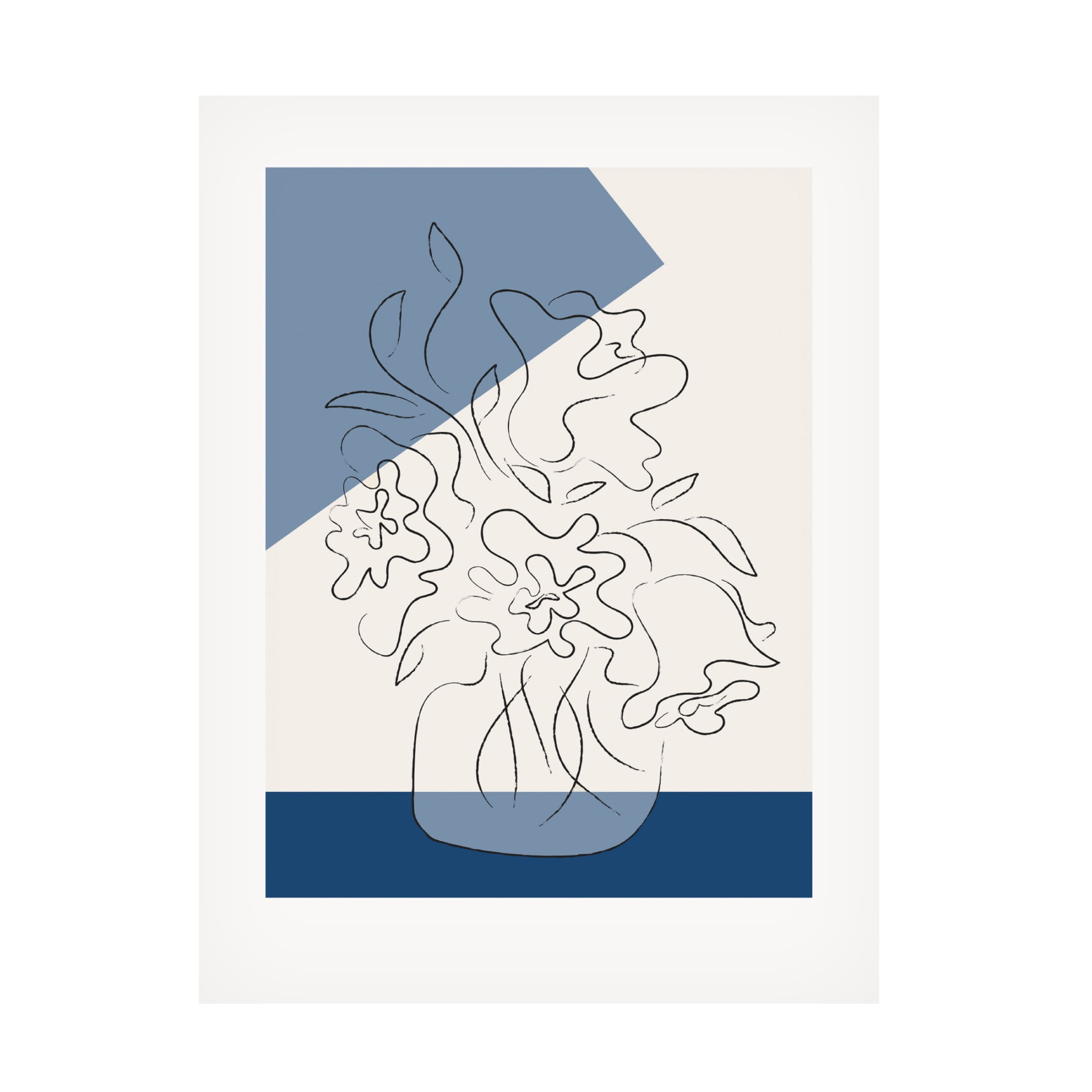 Trademark Fine Art Pictufy Studio II Tres Chic Bleu Canvas Wall Art