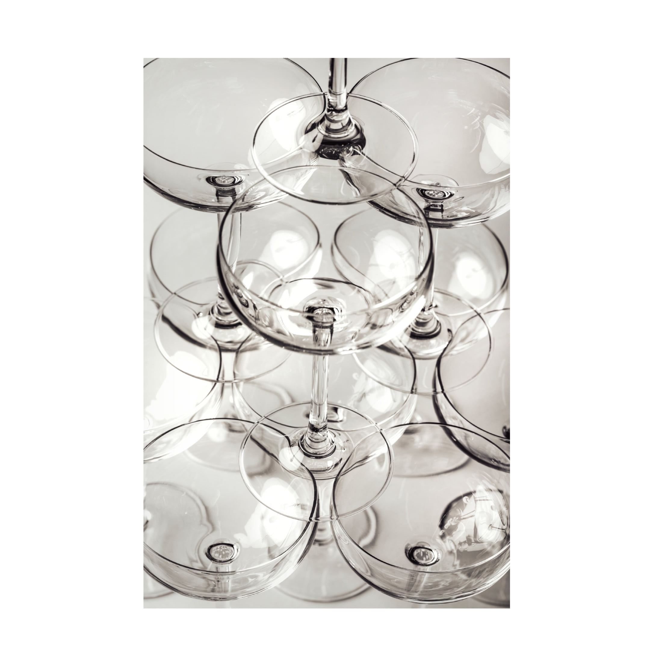 Trademark Fine Art Pictufy Studio III Champagne tower 7 Canvas Wall Art