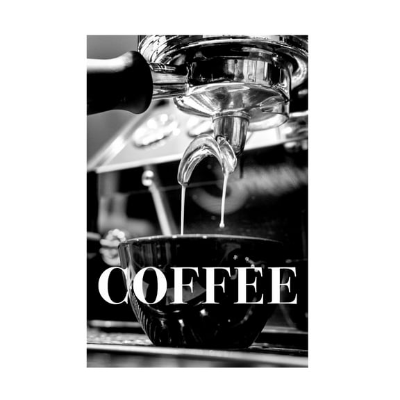 Trademark Fine Art Pictufy Studio III Coffee Text Canvas Wall Art