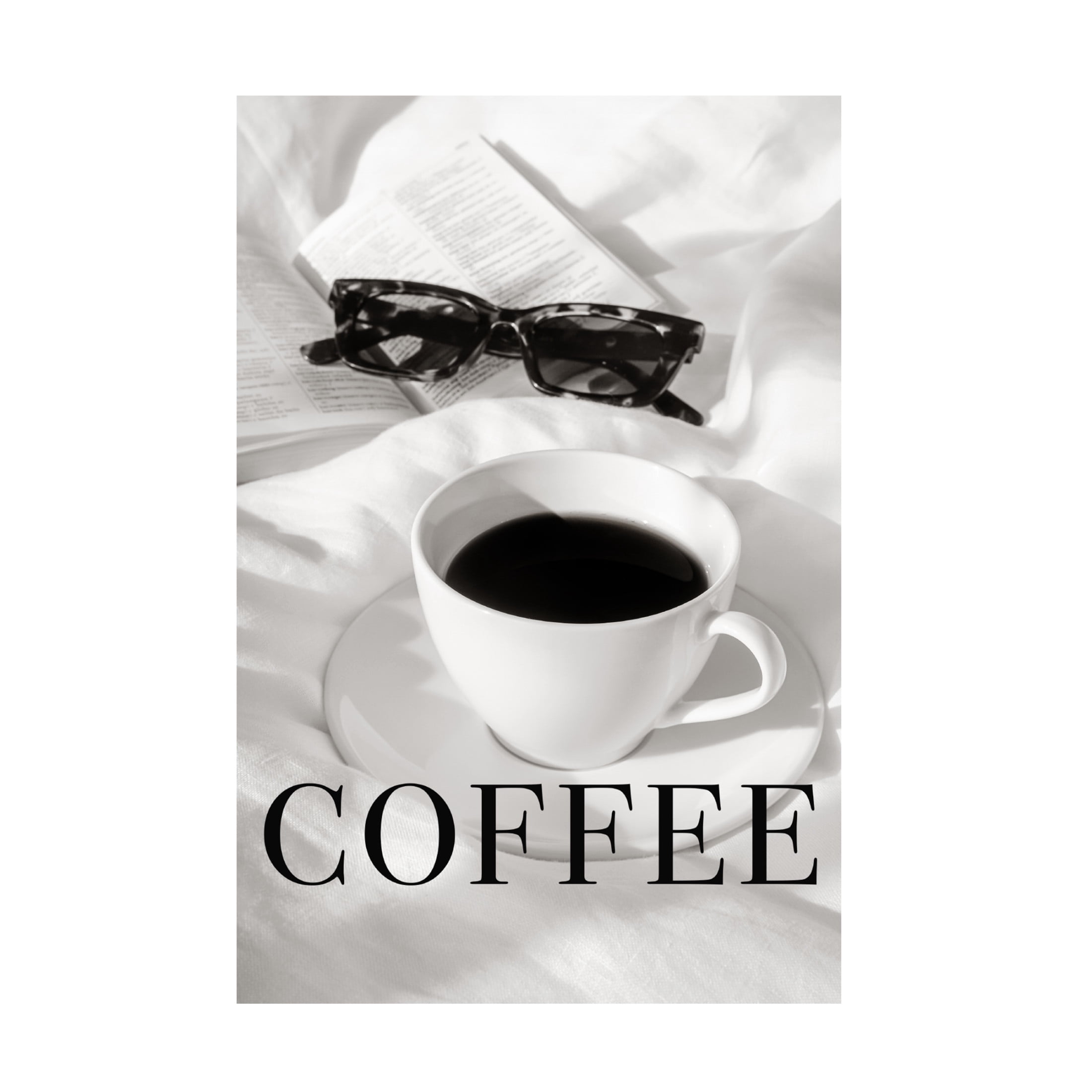 Trademark Fine Art Pictufy Studio III Coffee in Bed Canvas Wall Art