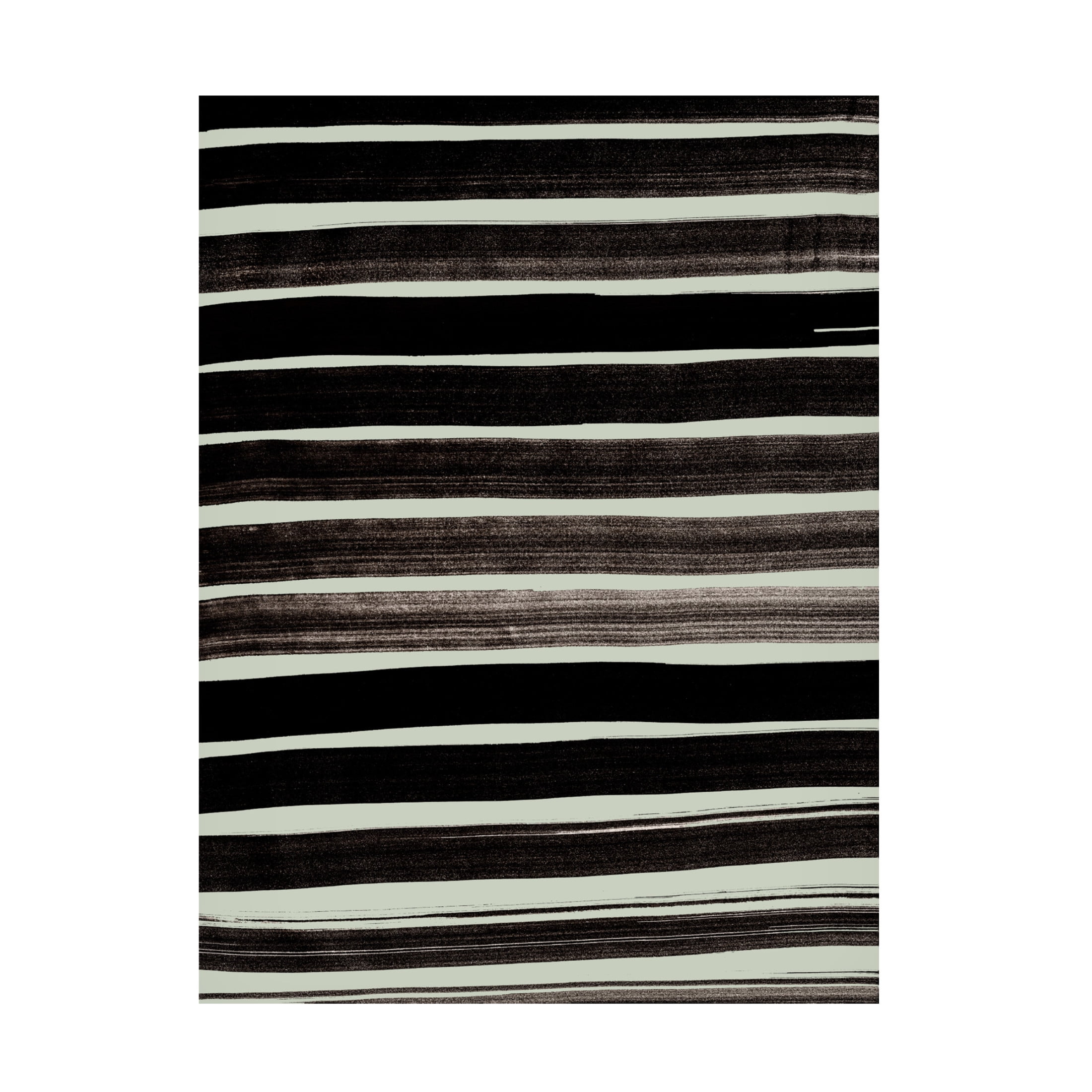 Trademark Fine Art Pictufy Studio Lines in Green Canvas Wall Art