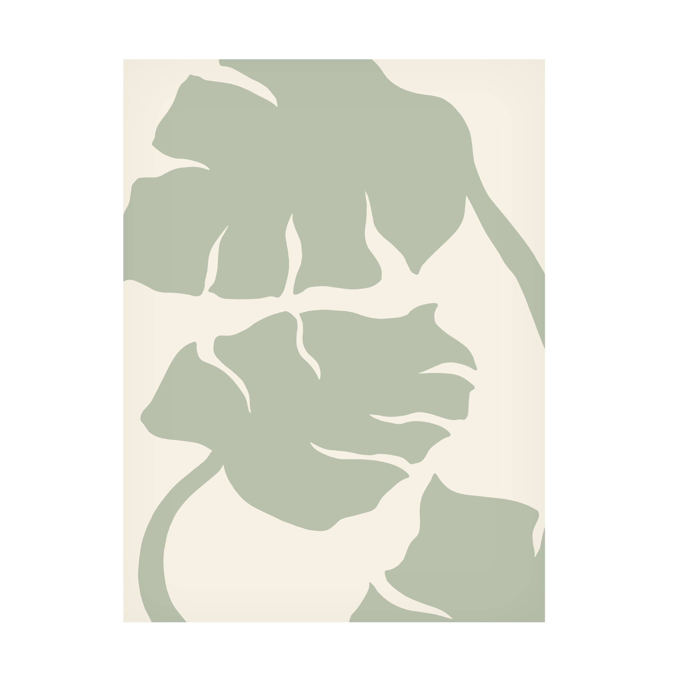 Trademark Fine Art Pictufy Studio Monstera Sage Green Canvas Wall Art