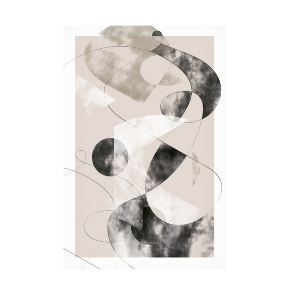 Trademark Fine Art Pictufy Studio Shapes Shatters Canvas Wall Art