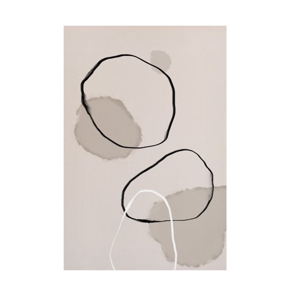 Trademark Fine Art Pictufy Studio Splash Rings 004 Canvas Wall Art