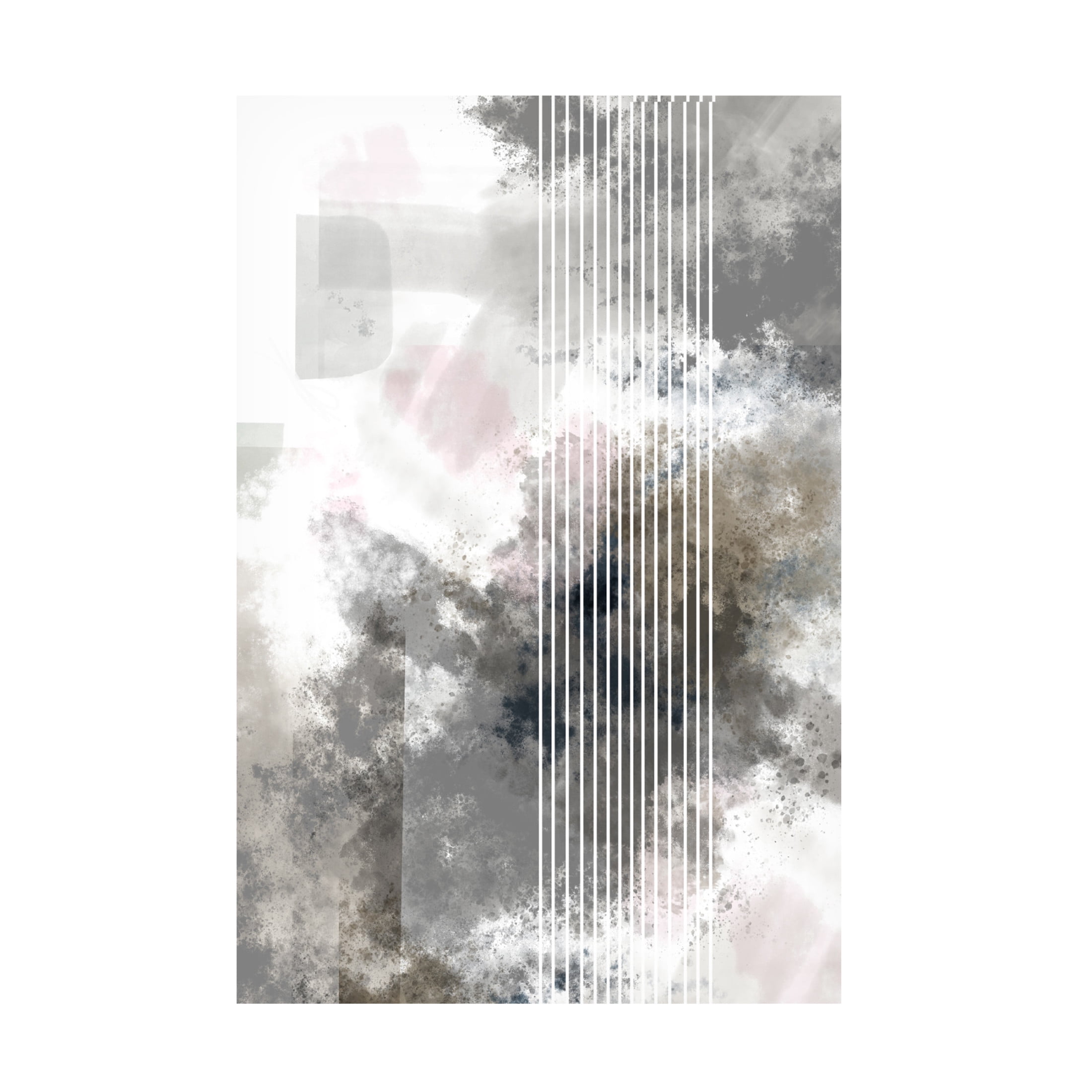 Trademark Fine Art Pictufy Studio Stripes 02 Canvas Wall Art