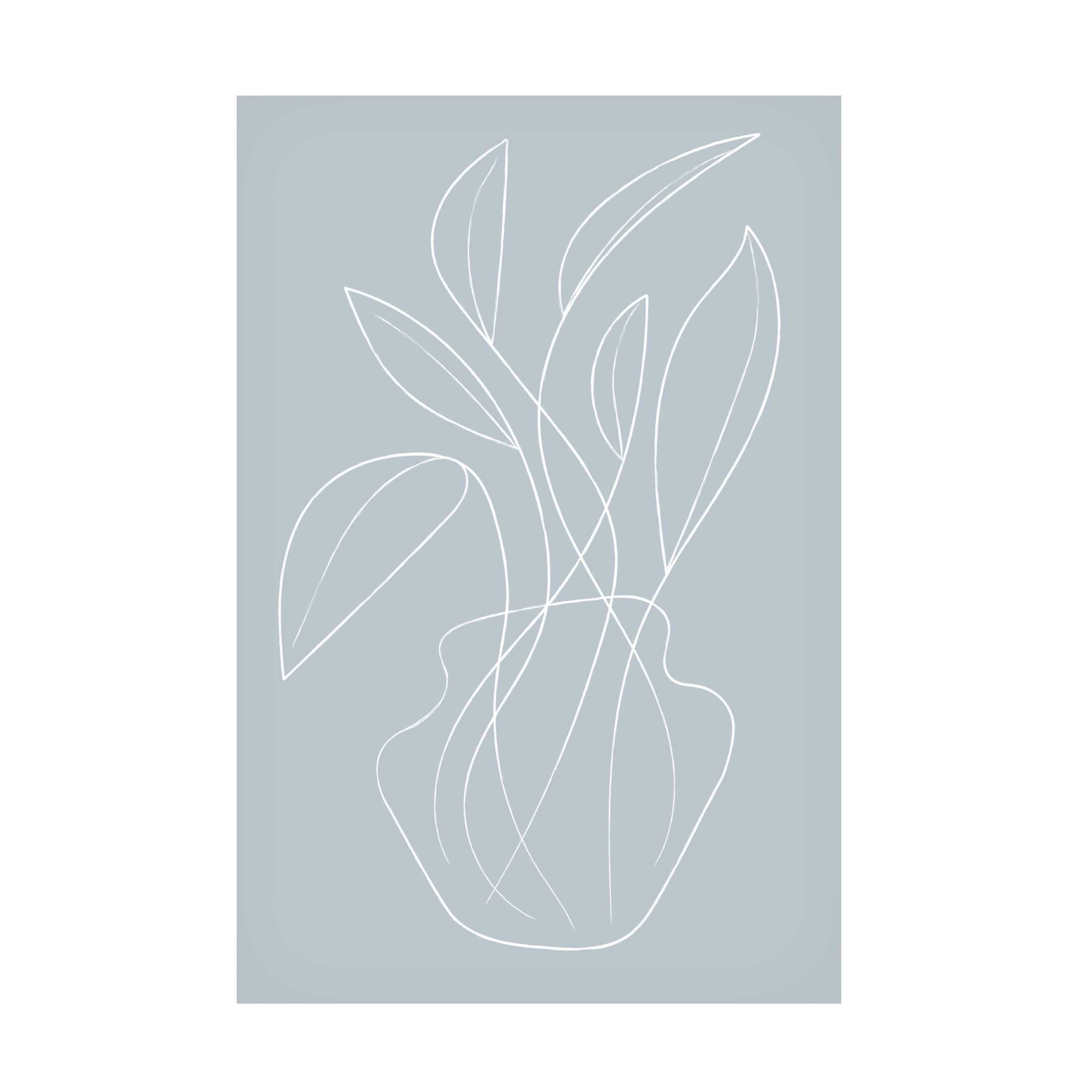 Trademark Fine Art Pictufy Studio Vase Lines Canvas Wall Art