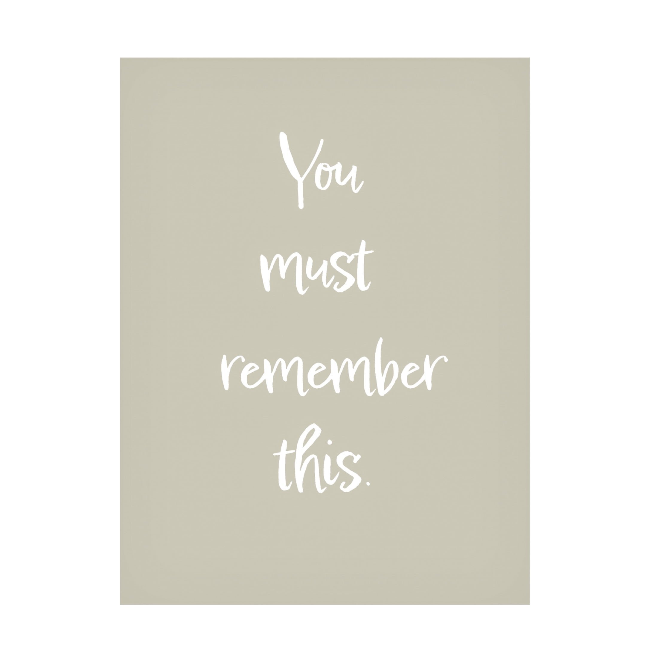 Trademark Fine Art Pictufy Studio You Must Remember This Canvas Wall Art