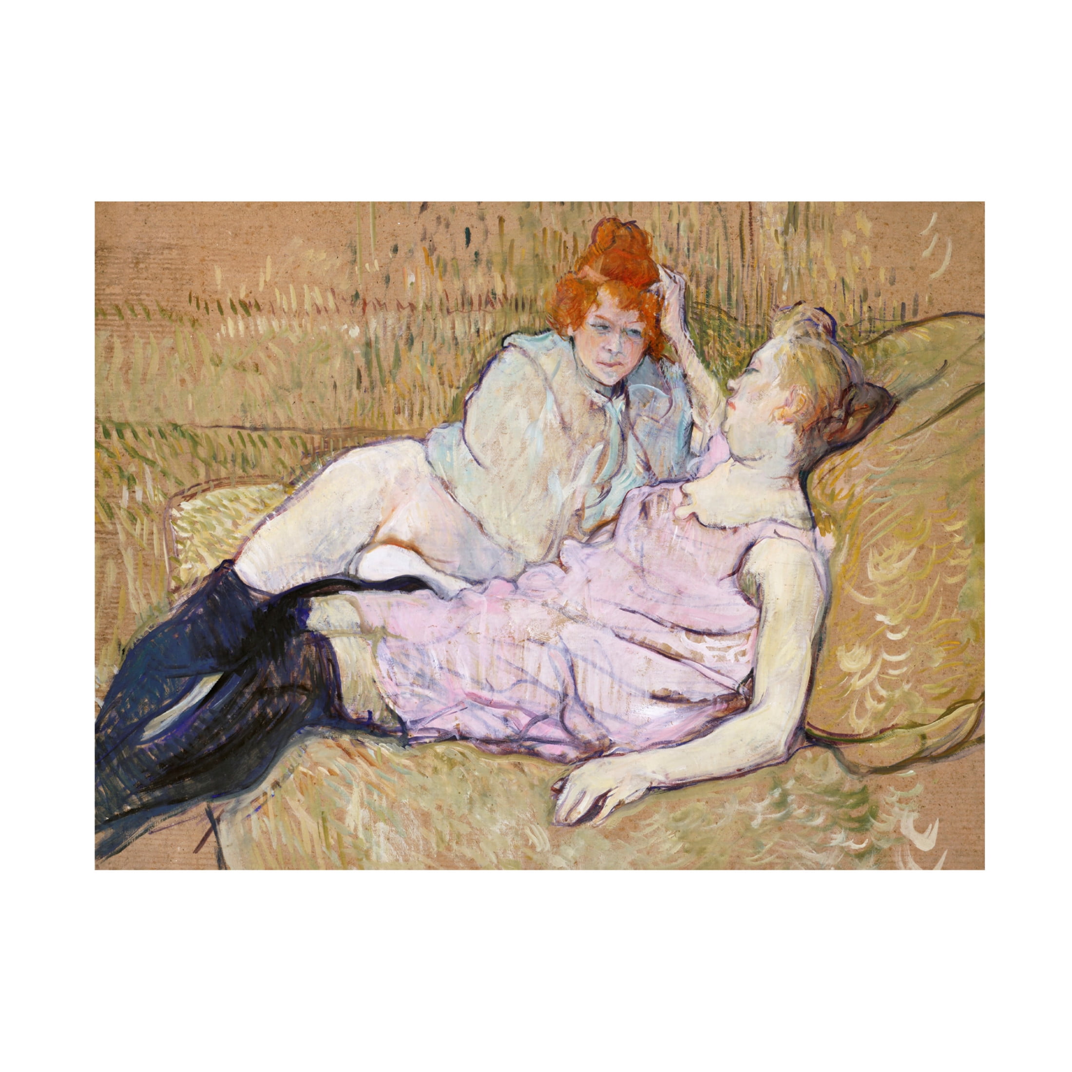 Trademark Fine Art Pictufy The Sofa ca.1894 Canvas Wall Art
