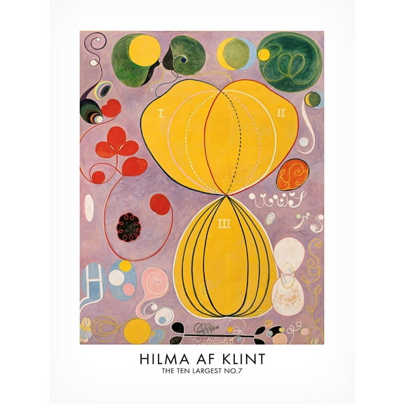 Trademark Fine Art Pictufy The Ten Largest No.7 Poster Canvas Wall Art