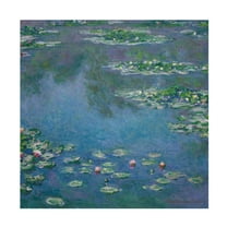 Trademark Fine Art Pictufy Water Lilies Canvas Wall Art