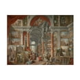 thumbnail image 1 of Trademark Fine Art Giovanni Pannini Picture Gallery With Views Of Rome Canvas Wall Art - 24x32, 1 of 5