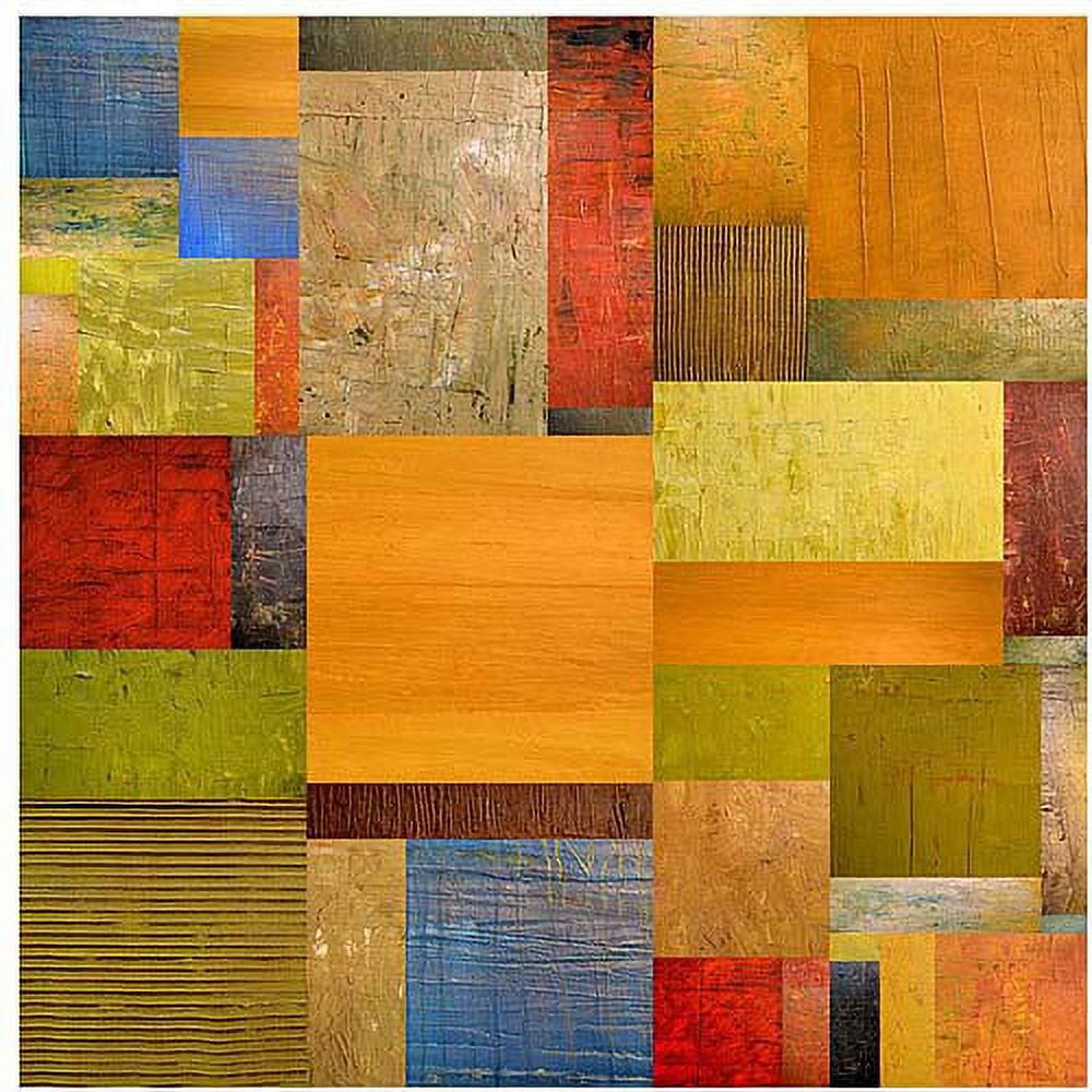 Trademark Fine Art "Pieces Project II" by Michelle Calkins, 35x35