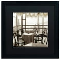 thumbnail image 1 of Trademark Fine Art "Piedmont Caffe I" Canvas Art by Alan Blaustein, Black Matte, Black Frame, 1 of 4