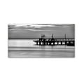 thumbnail image 1 of Trademark Fine Art "Pier Silhouette" Canvas Art by David Ayash, 1 of 3