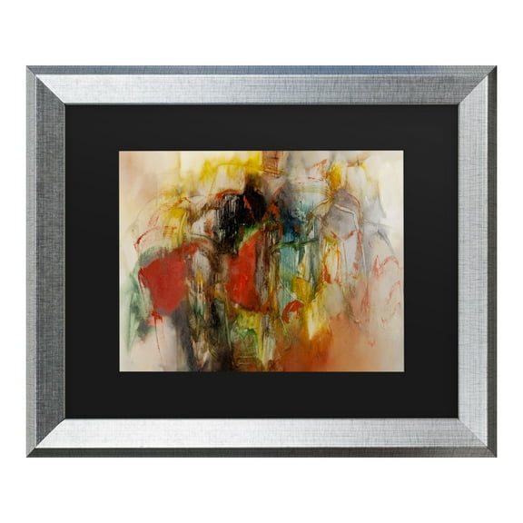 Trademark Fine Art 'Pier Silhouette' Canvas Art by Masters Fine Art