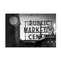 Trademark Fine Art Yale Gurney Pike Place Market Canvas Wall Art - 12x19