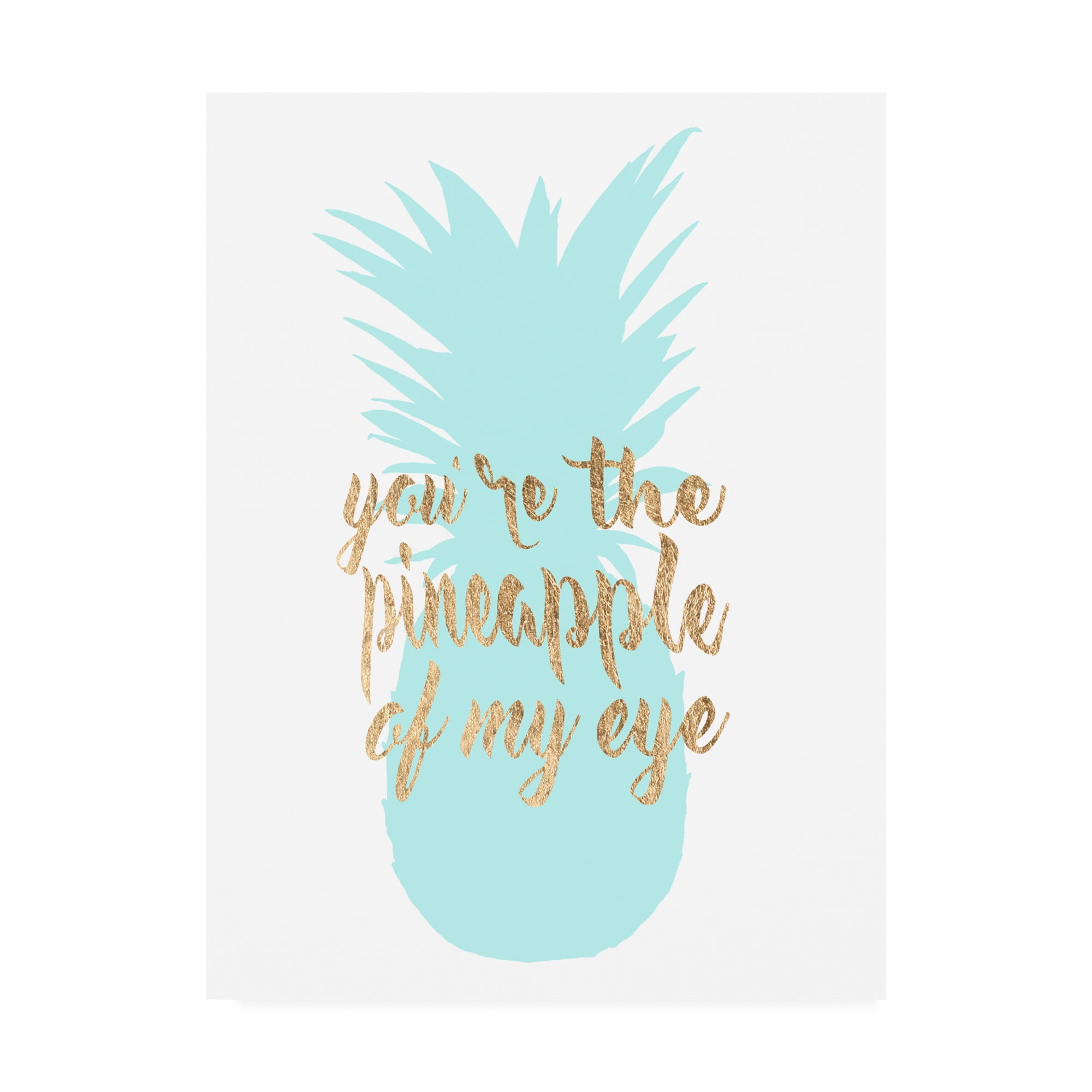 Trademark Fine Art 'Pineapple Life Ii' Canvas Art by Studio W
